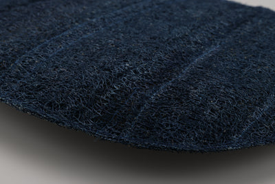 【meri】　藍染め へちまサウナマット